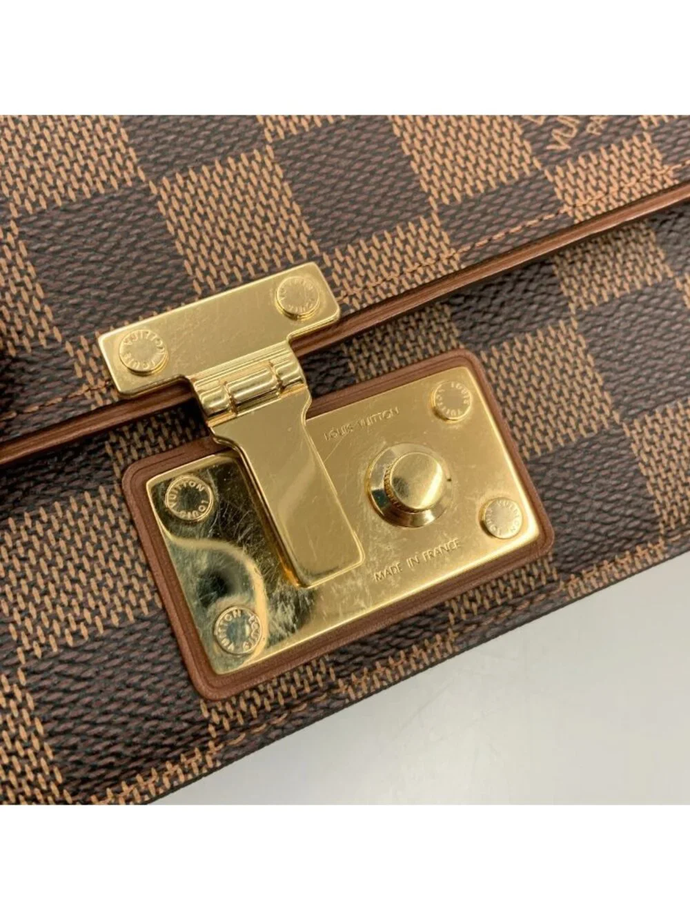 Louis Vuitton Damier Portefeuille Ascot Brown Wallet